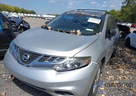 2014 Nissan Murano Sl z USA, uszkodzony, nr VIN JN8AZ1MW0EW504250